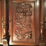 Henri II 2-part oak sideboard from the 19th century