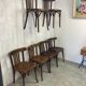 Série de 6 chaises bistrot