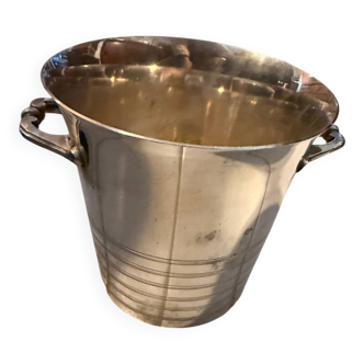 Silver-plated ice bucket