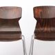 2 of 4 Vintage Flötotto Pagwood Chairs, 1970s German Design, Plywood