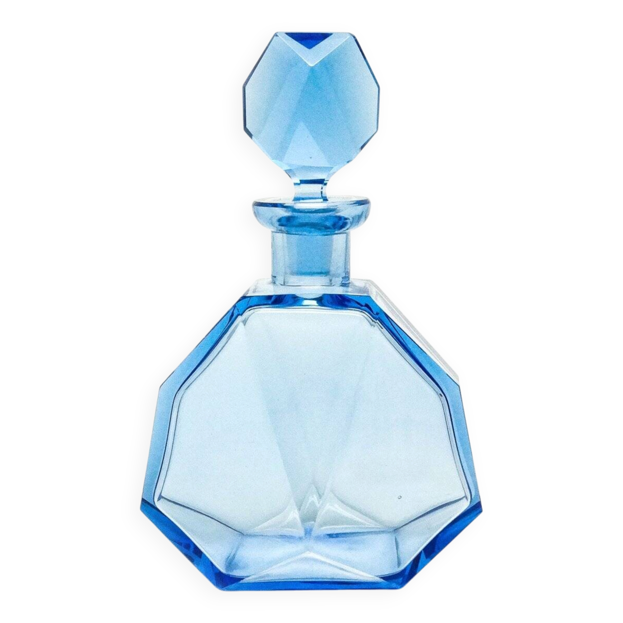 Art Deco carafe from Moser, Czechoslovakia, 1930s