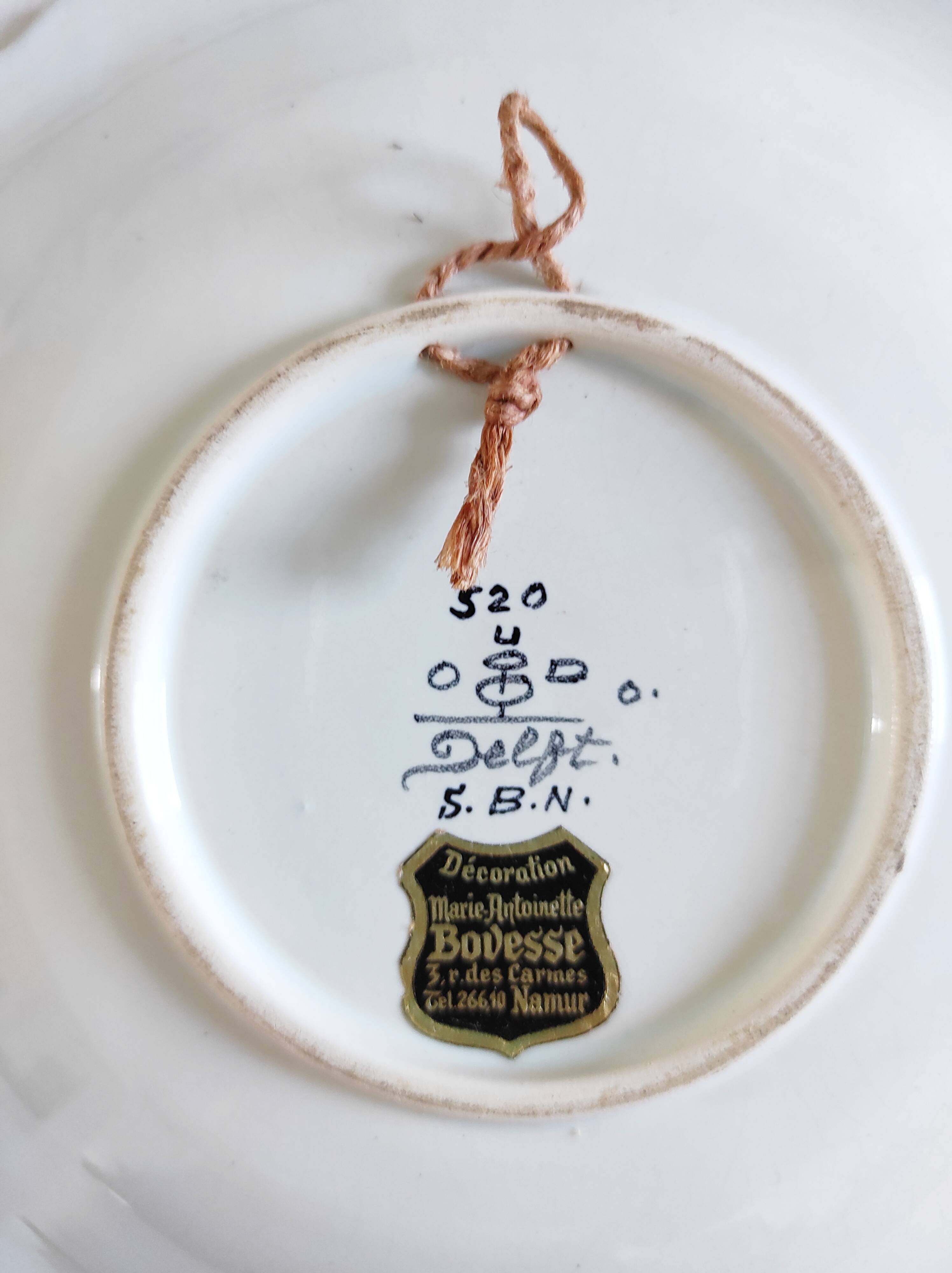 Pair of Oud Delft plates