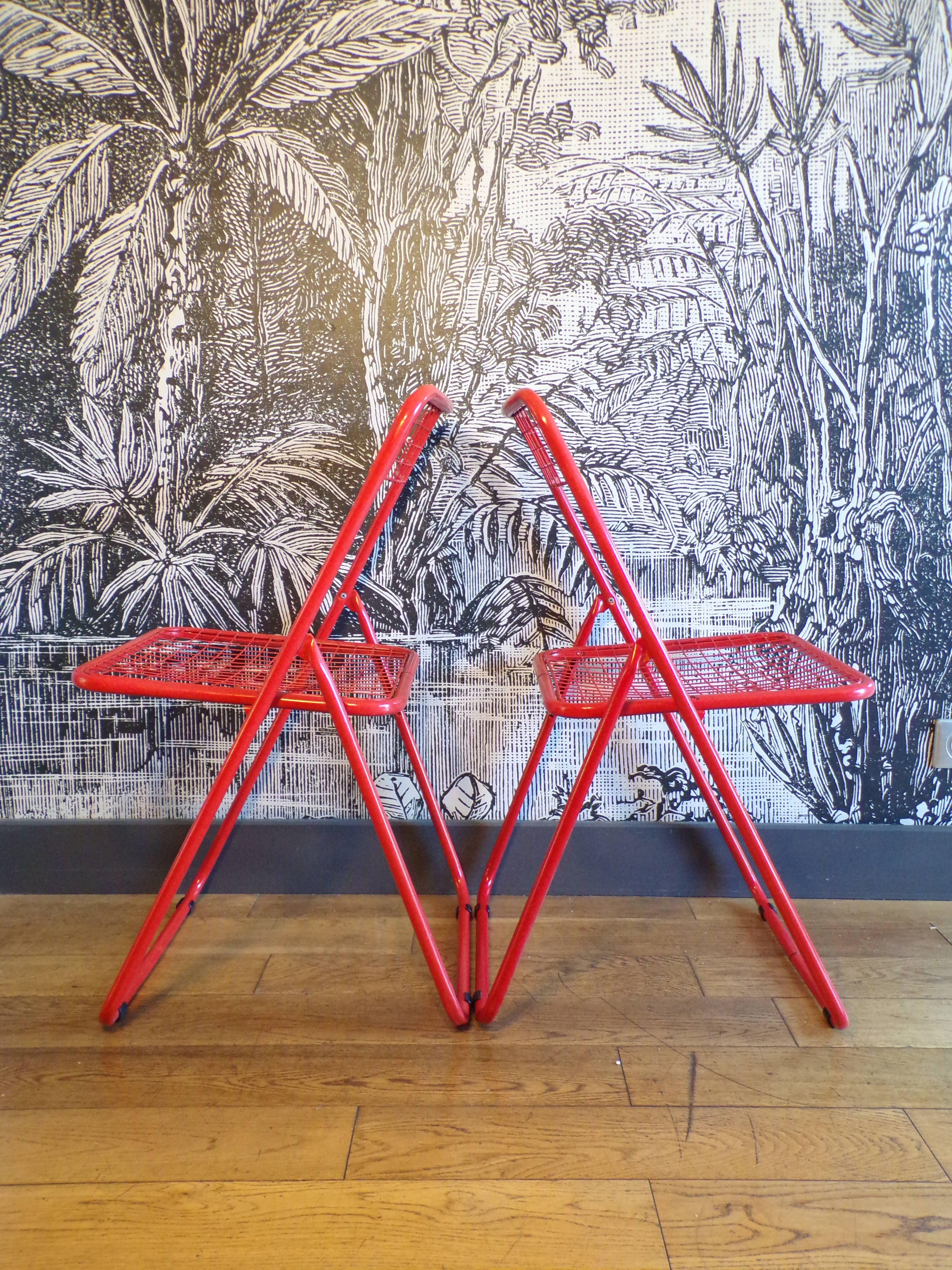 Pair of ted net mesh chairs ted net ikea