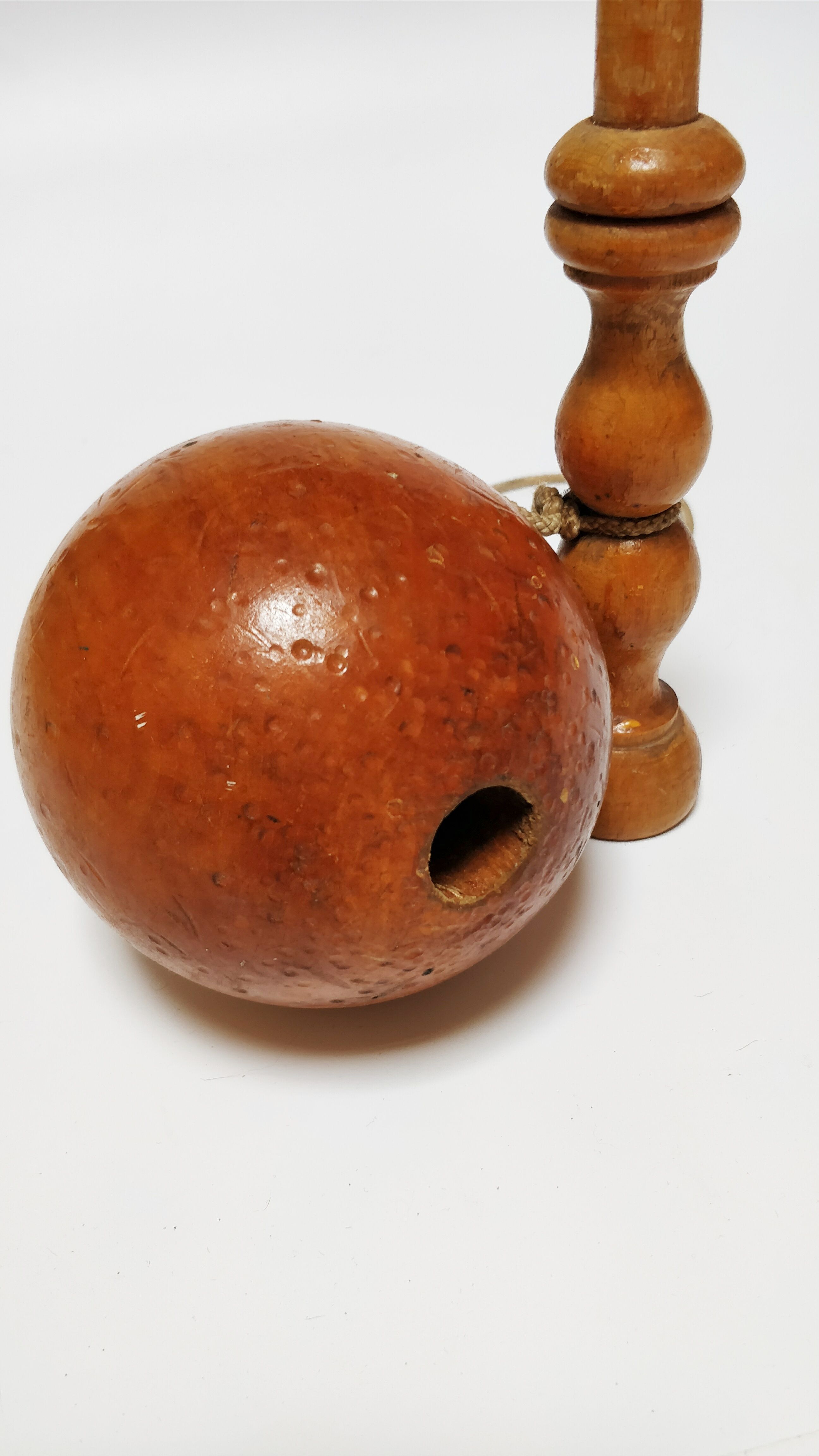 Wooden bilboquet