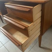 Bureau danois Falster en Teck par Svend Madsen, années 60