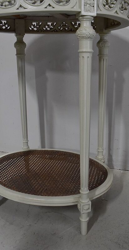 Guerin in Wood Réchampi and Cannage, Louis XVI style - 1920