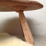 Tree trunk coffee table 1970
