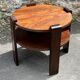 Modernist art deco pedestal table 1930