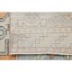 Vintage Turkish Hand-Knotted Wool Cotton Orange Runner Rug 69x271