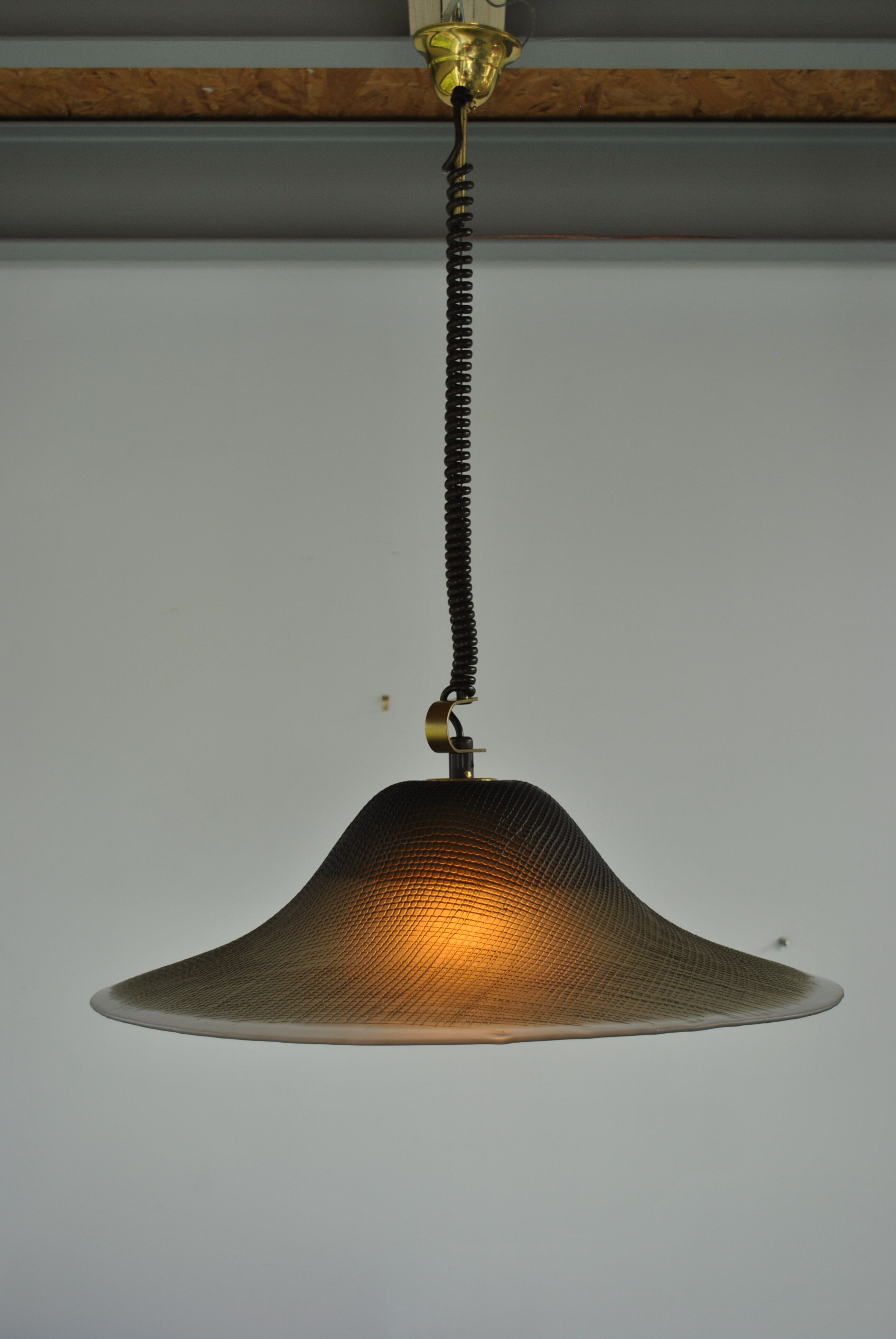 1970 Peill Putzler Glass hanging