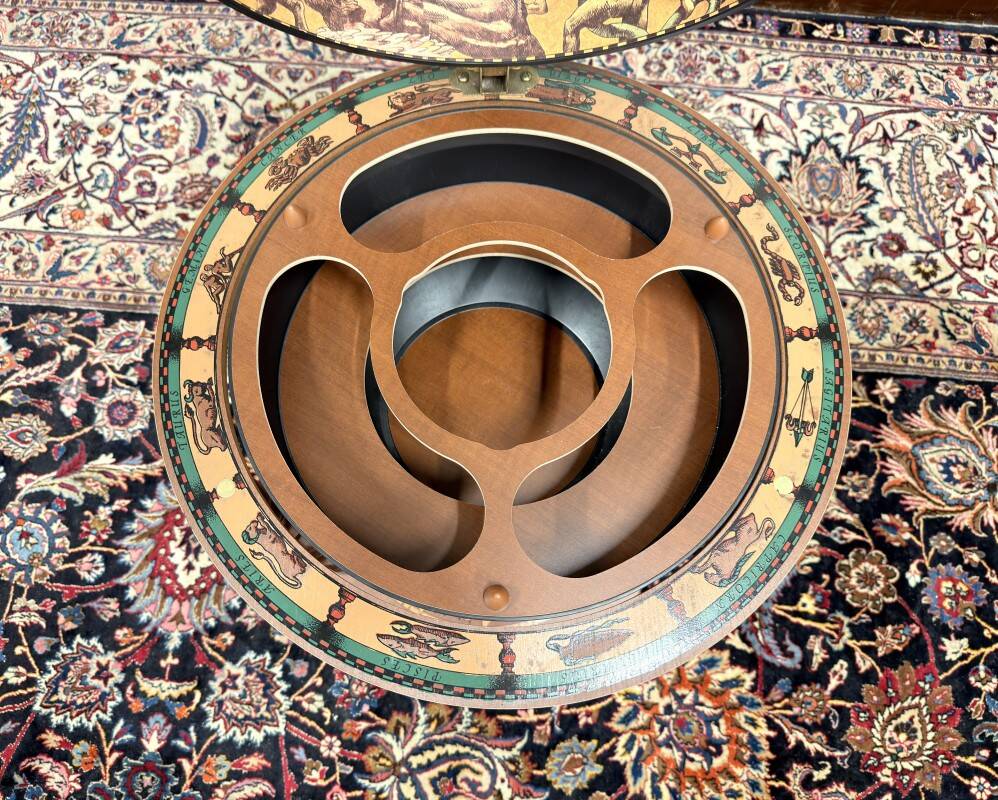 Classic Italian Zoffoli Floor Globe Bar