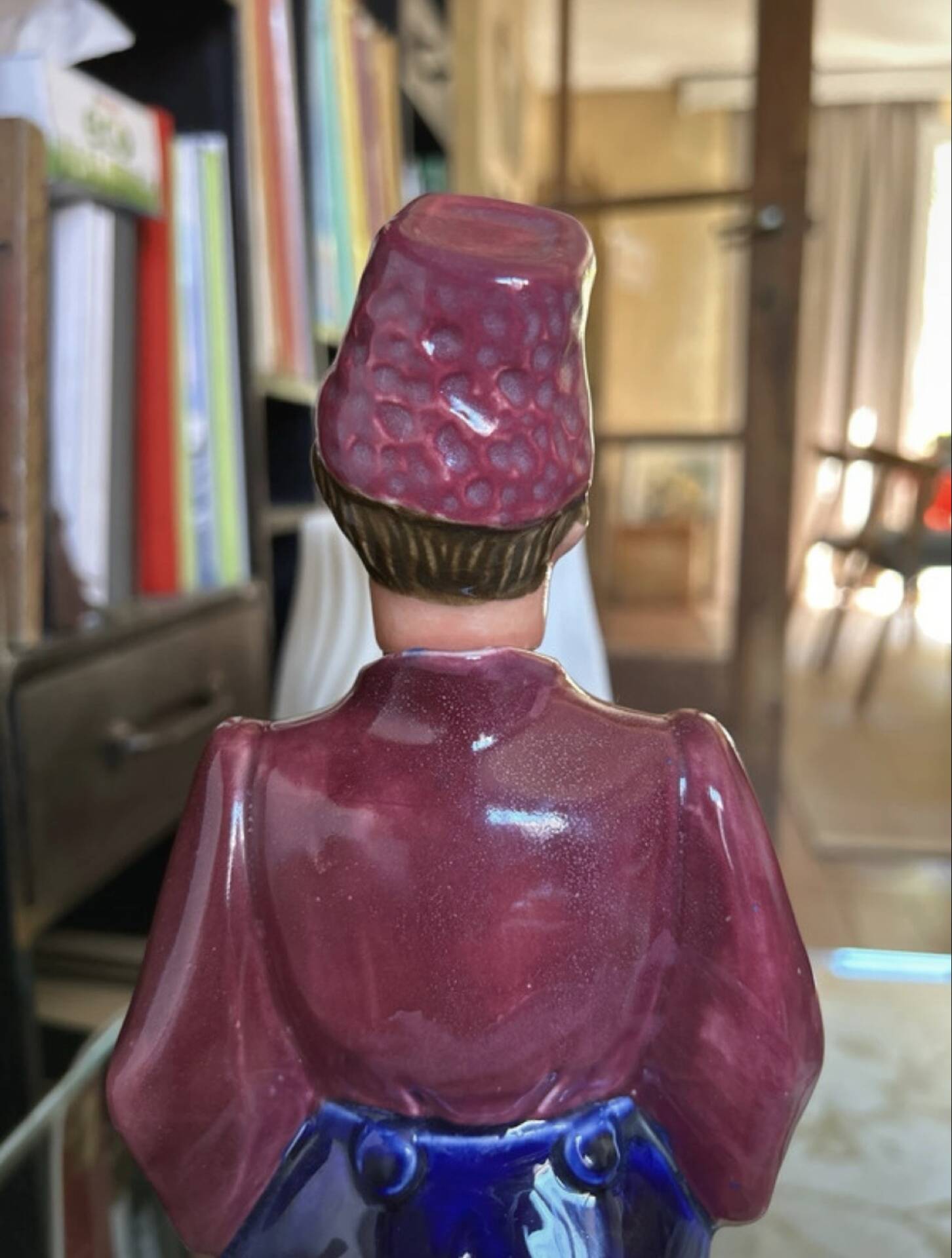 Bouteille en céramique Tchantchès
