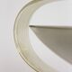 Brass and Curved Glass Ceiling Light from ESC Zukov, 1940s