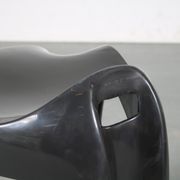 2000s Black “Casalino” stool by Alexander Begge for Casala, Germany
