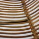 Three legged dutch design rattan easy chair by D. van Sliedregt