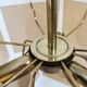 Mid Century Vistosi Smoked Glass Chandelier - Italian Pendant Light