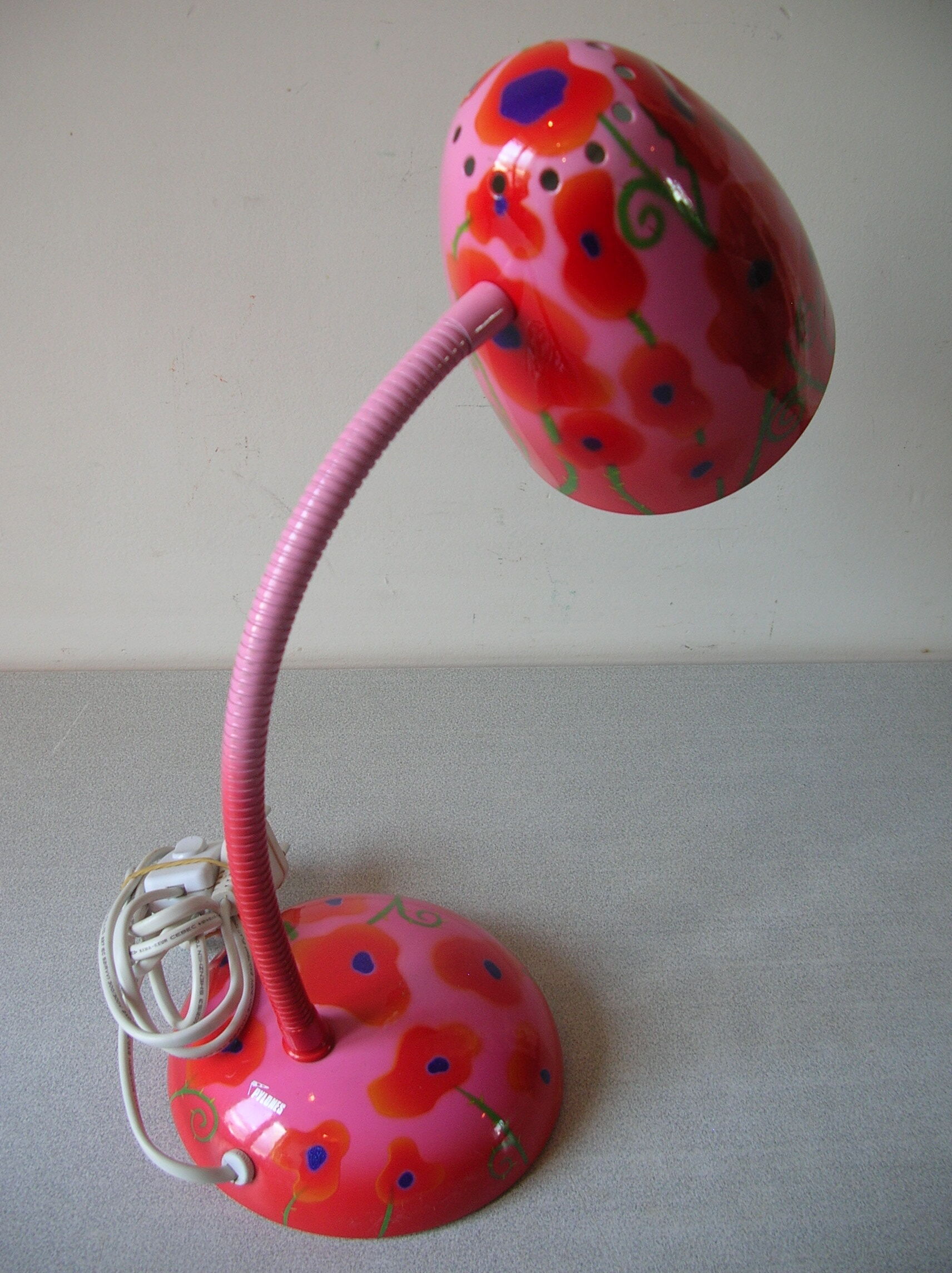 Flexible articulated lamp Pylones Globe Trotter