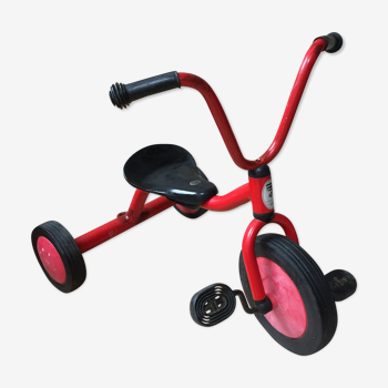 Red child tricycle