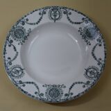 Assiette creuse Terre de fer x Longwy - Pierrefonds