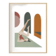 Lust Yoga - art print (30x40) signed ACKEOGH