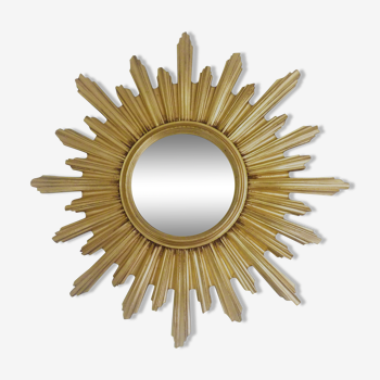 Miroir de sorcière soleil vintage 53 cm