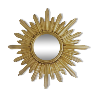 Miroir de sorcière soleil vintage 53 cm