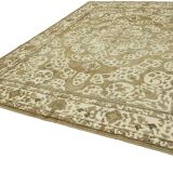 286 cm x 374 cm beige wool carpet