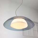 Vintage Blue Ufo Space Age Lamp from Guzzini, 1970s