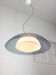 Vintage Blue Ufo Space Age Lamp from Guzzini, 1970s