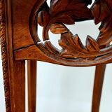 Wooden and marble harness