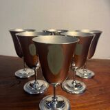Letang Remy serving tray and ice cream sorbet flute cup