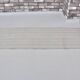 White Neutral Vintage Hemp Kilim Rug sku3799