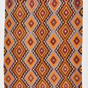 6x8 Multicolor Geometric Style Anatolian Vintage Kilim Rug, 177x236Cm