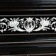 Display Cabinet in Blackened Pear Wood, Napoléon III period – 2nd half of the 19th century