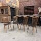 Suite de 4 chaises « Baumann » pour Henri Julien