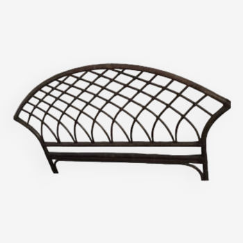 Rattan headboard