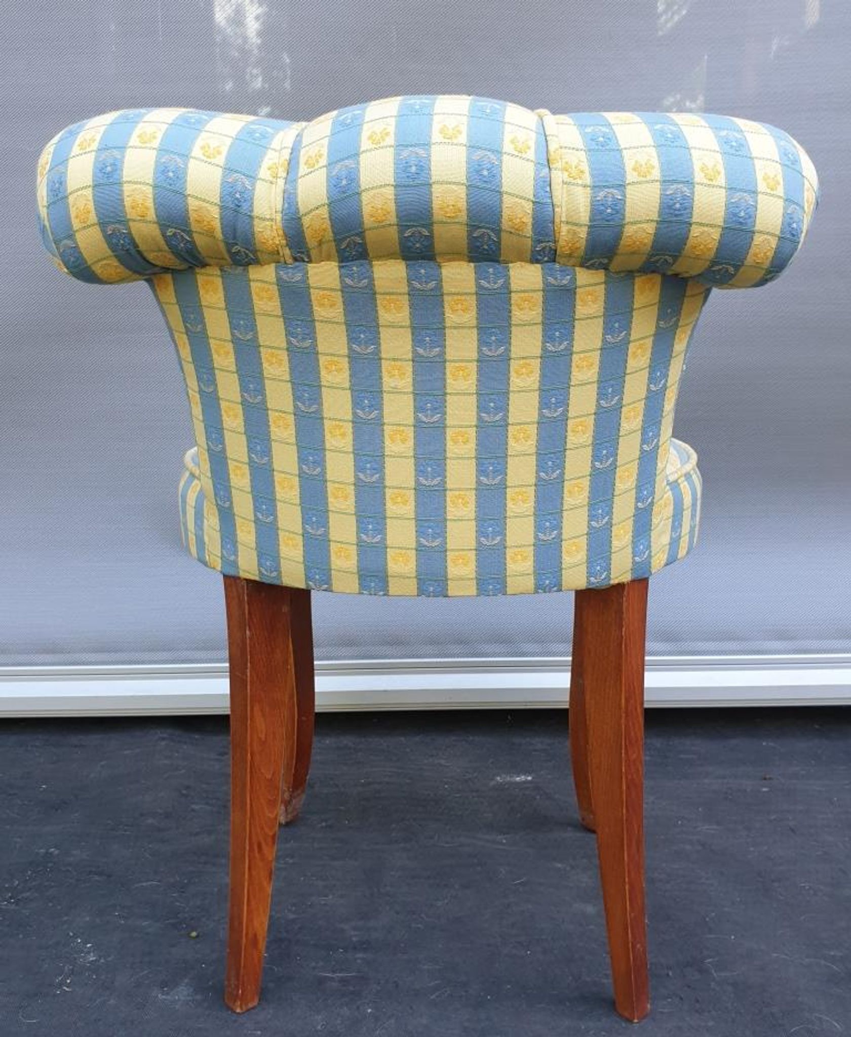 Chaise tapissier de coiffeuse de chambre 1940