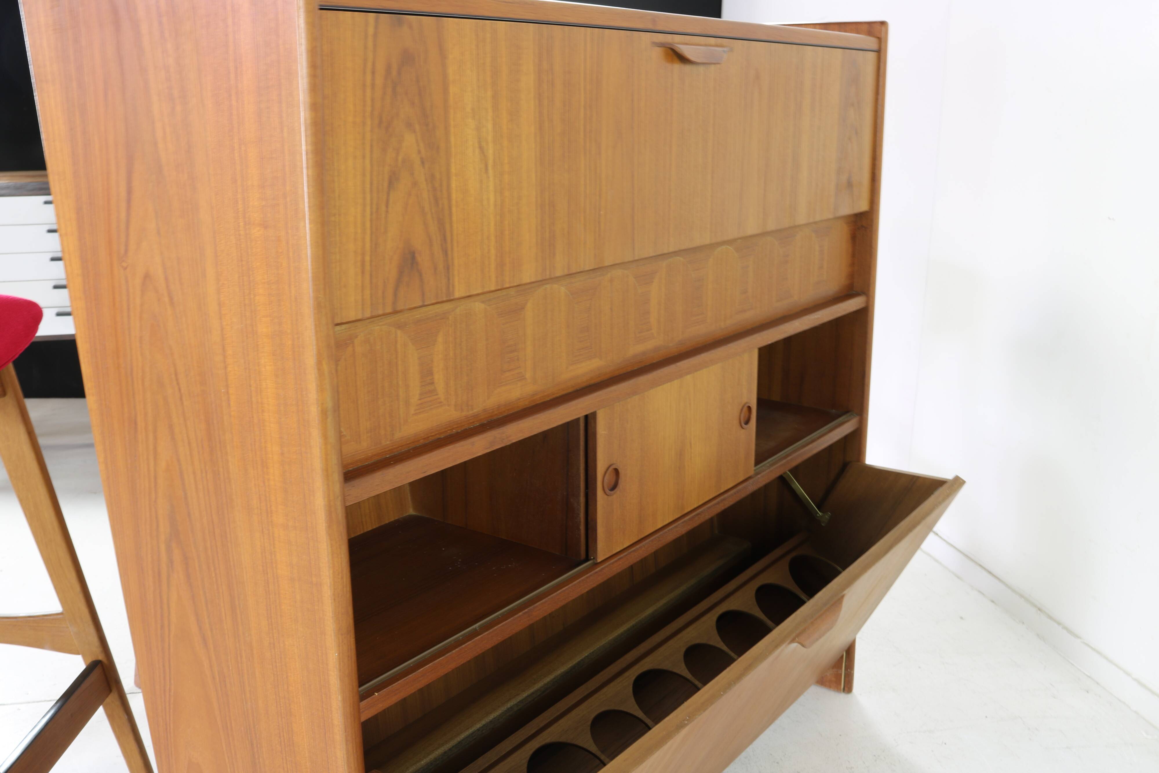 Set de bar sec design danois par Johannes Andersen pour Skaaning & Søn