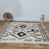 Tapis Berbère Marocain Artisanal 142 X 108 CM