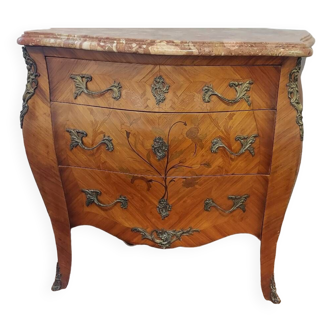 Louis XV style chest of drawers