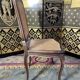 Suite of 6 Louis XV style chairs in canning
