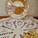 Set of 3 vintage Dulcine dessert plates
