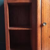 Vintage solid wood bedside table/wooden storage unit