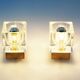 Fantastic set of 2 Sputnik Peill Putzler Wall Sconces