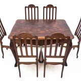 Dining set, France, around 1920.
