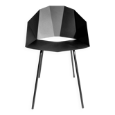 Chaise design scandinave Woud Buk Chair – pièce rare, plus produite Chaise