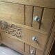 Old Art Deco period chest of drawers in oak