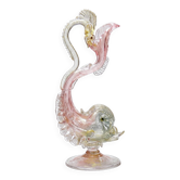 Dolphin ewer by Antonio Salviati in Murano glass, 19th century
