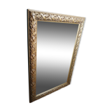 Gilded beveled mirror