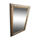 Miroir biseauté doré